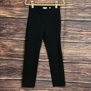 Vince Black High-Waisted Pants with waist zipper | Size Medium